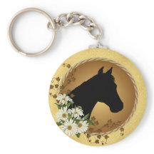 Silhouette de la tête du cheval