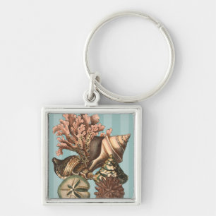Porte-clés Silhouette de vie marine
