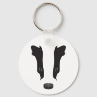 Silhouette du visage du Badger