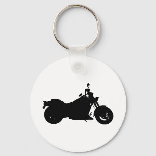 Porte-clés Silhouette moto