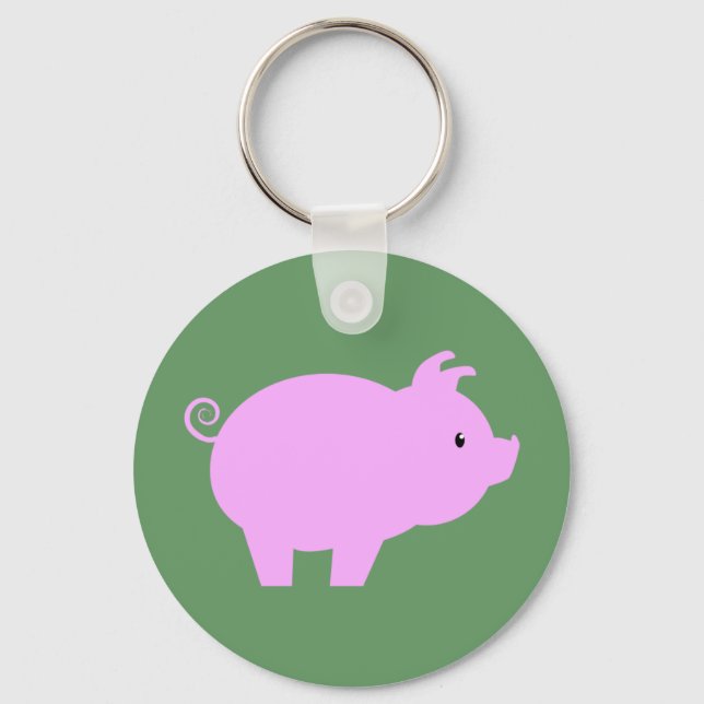 Porte-clés Silhouette Piglet (Recto)