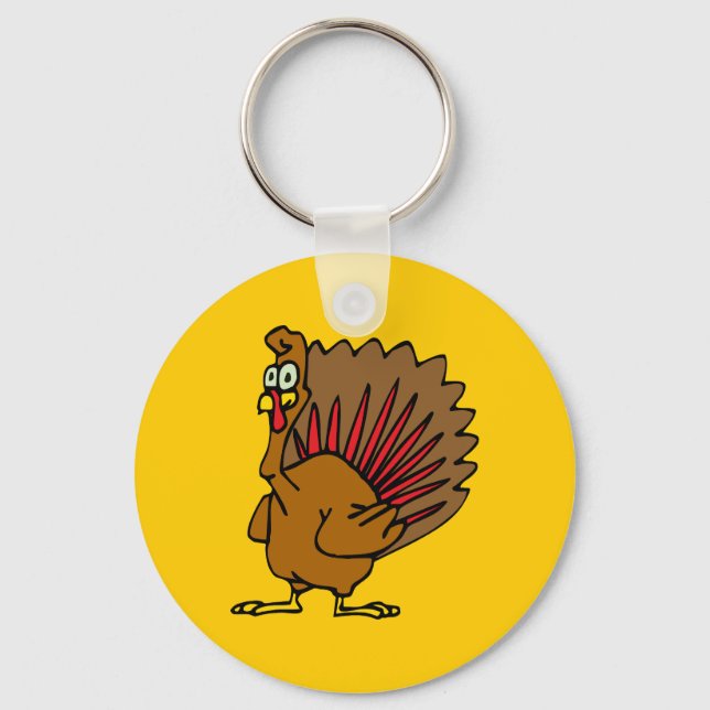 Porte-clés Silly Turkey (Recto)