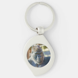 Porte-clés Silverback frappant