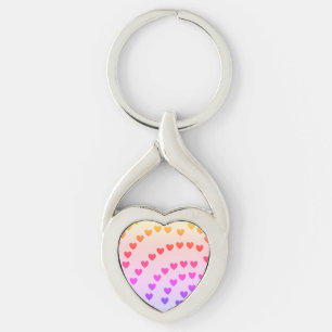 Porte-clés simple et minimal ajouter votre logo texte magnat