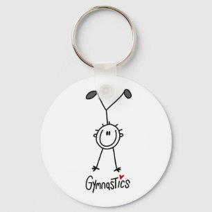 Porte-clés Simple Gymnaste Figurine Bâton