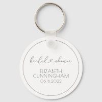 Simple minimaliste Élégant Fête des mariées Coeur 