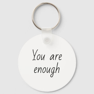 Porte-clés Simple, Vous Êtes Assez Cité