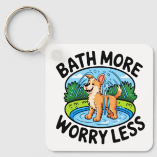 Porte-clés Simplifiez la baignade pour animaux domestiques av