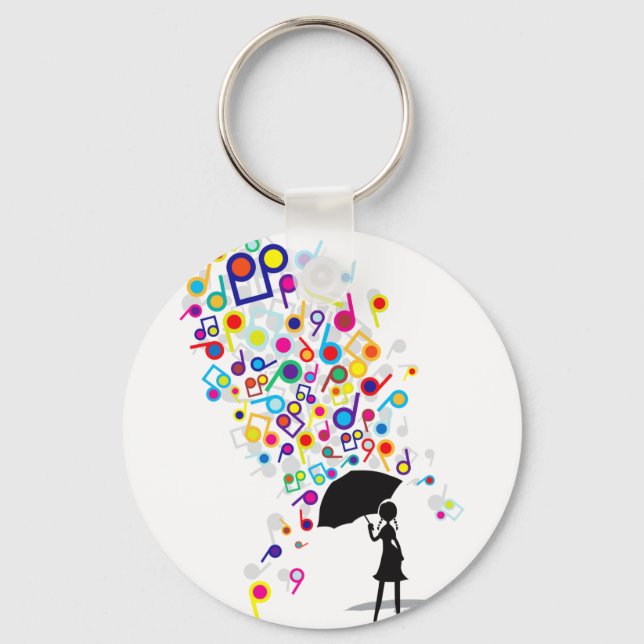 Porte-clés Singin' dans la pluie (Recto)