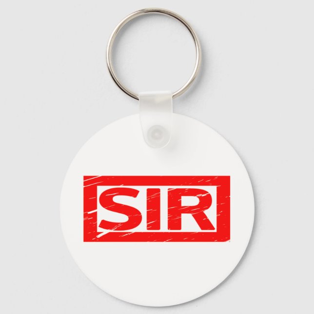 Porte-clés Sir Stamp (Recto)