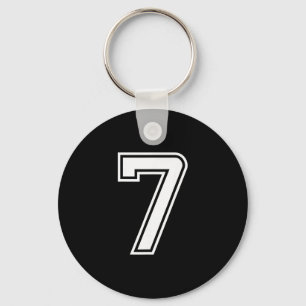 Porte-clés Six Seven 67 Numéro Correspondant 7 Halloween Anni