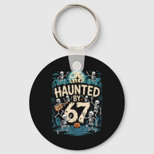 Porte-clés Six Seven 6 7 Memes 67 squelette main Halloween en