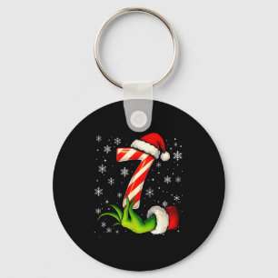 Porte-clés Six Seven Drôle De Noël Couple Correspondant Meme