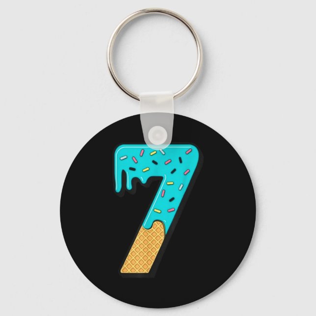 Porte-clés Six Seven Ice Cream 67 Fun Mason Meme Easy Hallowe (Recto)