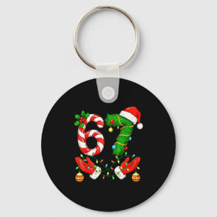 Porte-clés Six Seven Meme Noël 67 Père Noël Noël drôle