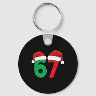 Porte-clés Six Seven Noël 6 7 Meme Drôle de Noël 