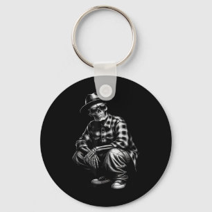 Porte-clés Skel de Cholo Chicano Homie Mexicain Cool Gangster