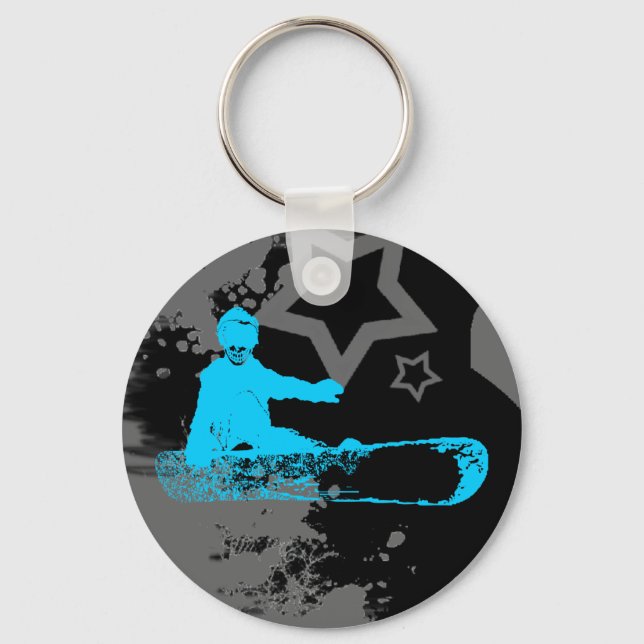 Porte-clés skeleboarder. (Recto)