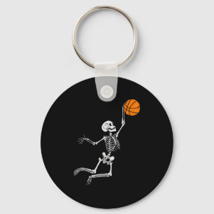 Porte-clés Skeleton Basketball Halloween Costume Hommes garço