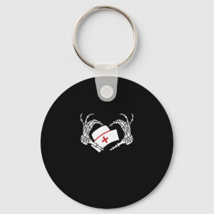 Porte-clés Skeleton Coeur main Lazy do-it-yourself Costume d'