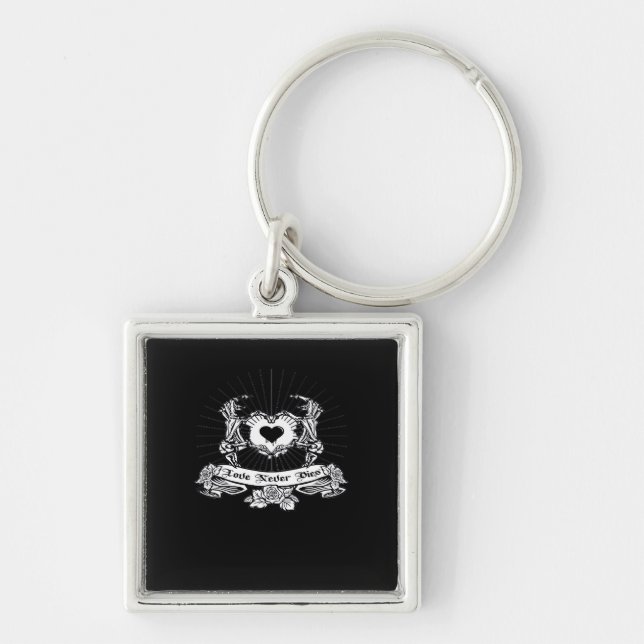 Porte-clés Skeleton Design à la main classique (Devant)