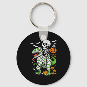 Porte-clés Skeleton équitation maman Dinosaur T Rex Halloween