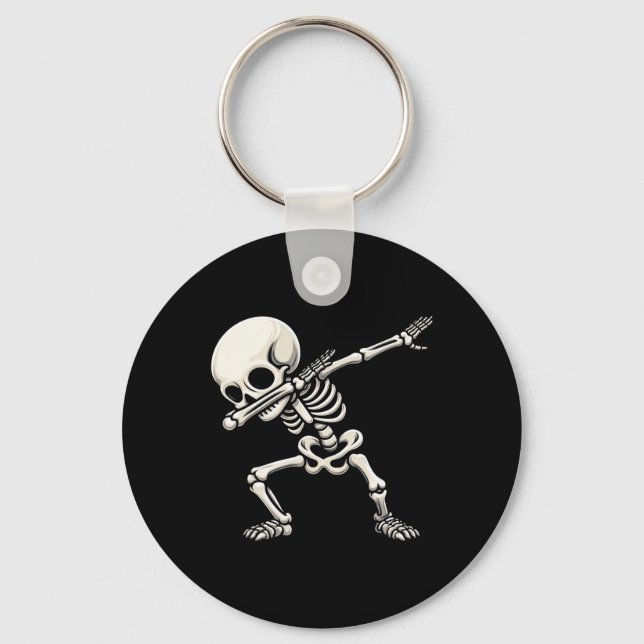 Porte-clés Skeleton Garçons Enfants Hommes Drôle Halloween (Recto)
