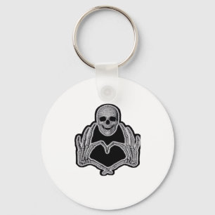 Porte-clés Skeleton Heart Hands Classic