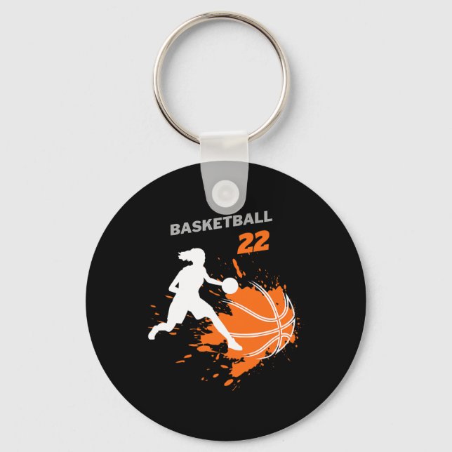 Porte-clés Sketll Fever Équipe féminine Sketll Numéro 22  (Recto)