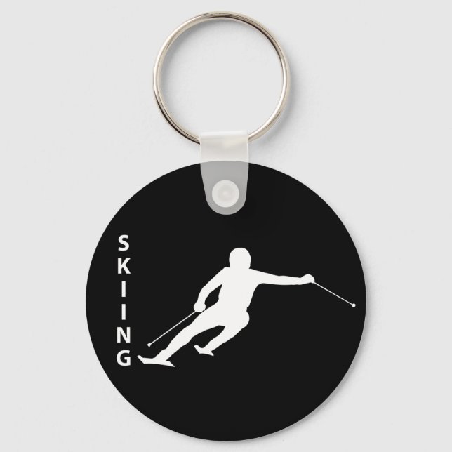 Porte-clés Ski (Recto)