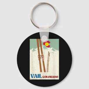 Porte-clés Ski à Vail Colorado Montagnes Rocheuses Vacances d