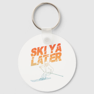 Porte-clés Ski Art Pour Hommes Femmes Snowboard Ski Hiver Nei