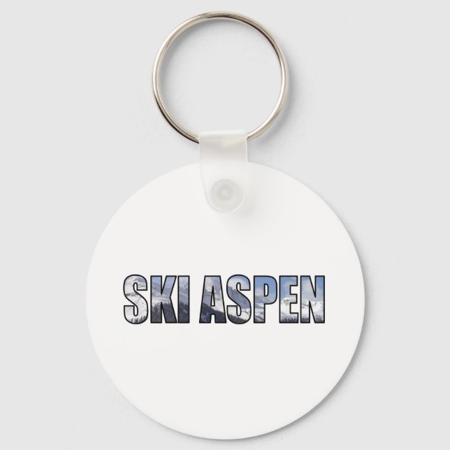 Porte-clés Ski Aspen (Recto)