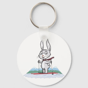 Porte-clés Ski de lapin