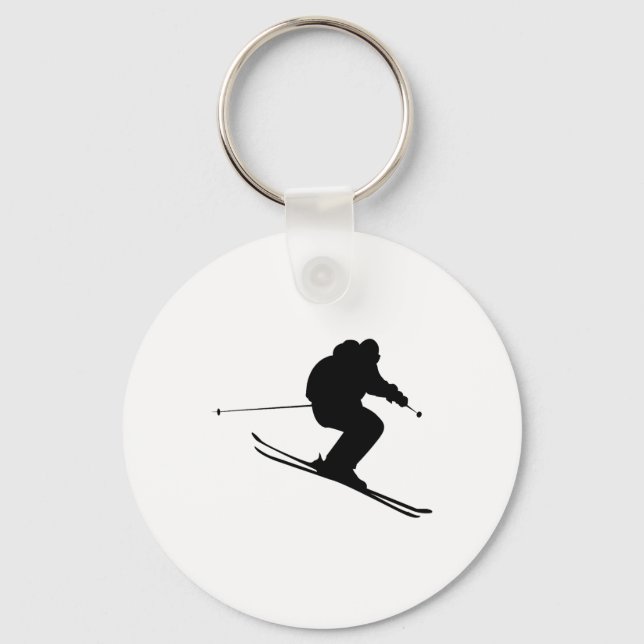 Porte-clés Ski de ski  (Recto)