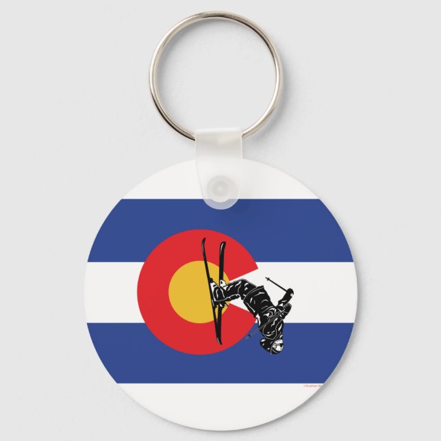 Porte-clés Ski du Colorado (Recto)