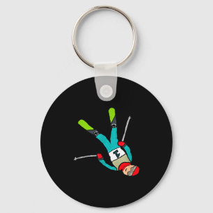 Porte-clés Ski freestyle 