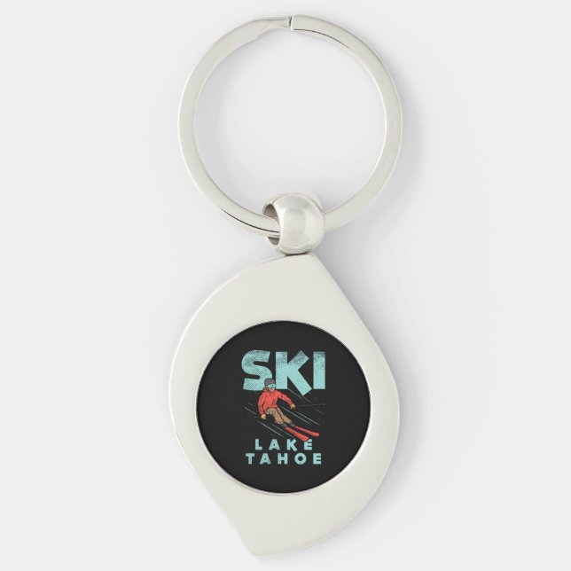 Porte-clés Ski Lake Tahoe (Devant)