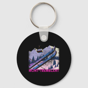 Porte-clés Ski Mont-tremblant - Mont-tremblant de style vinta