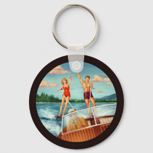 Porte-clés Ski nautique