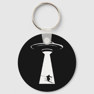 Porte-clés Ski Ufo Ski Neige Ski Alpin Ski