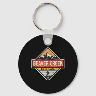 Porte-clés Ski vintage à Beaver Creek Colorado montagne ennei
