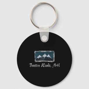 Porte-clés Ski vintage à Bretton Woods dans le New Hampshire