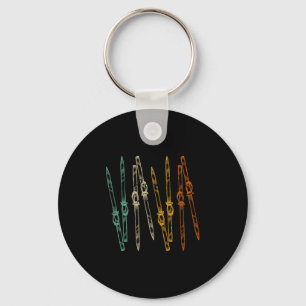 Porte-clés Ski Vintage Ski Retro 