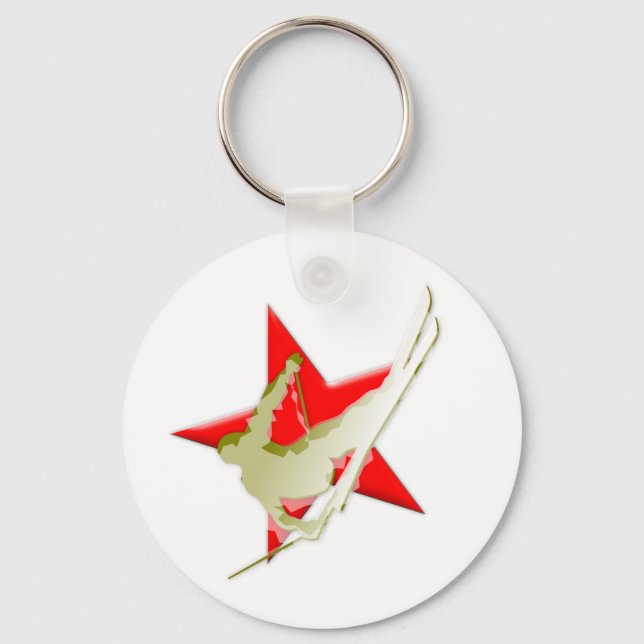 Porte-clés Skier (Recto)