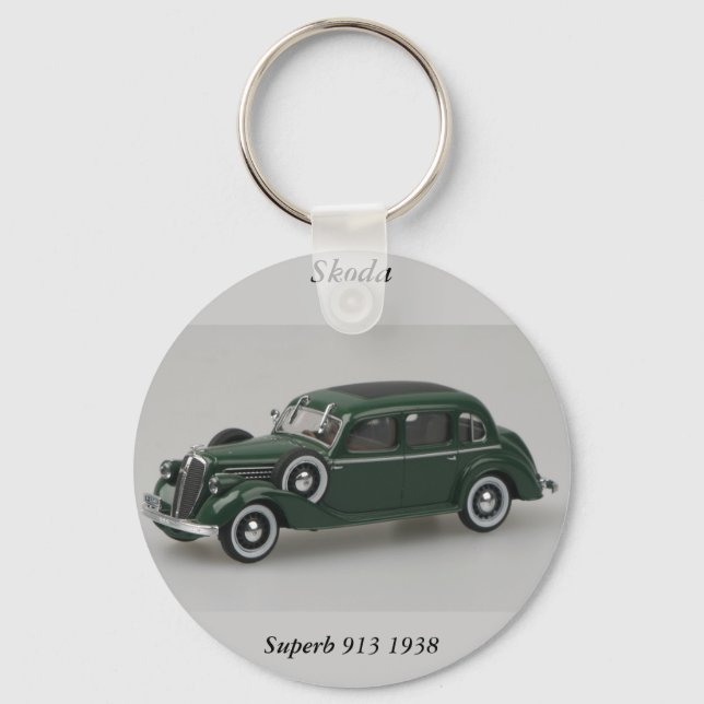 Porte-clés Skoda Superb 913 1938 Keychain (Recto)