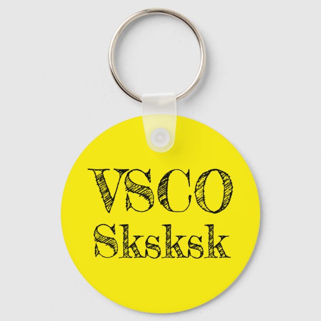 Porte-clés sksksksksk VSCO (Recto)