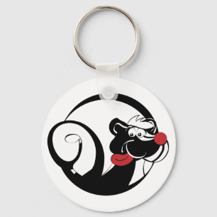 Porte-clés Skunk souriante