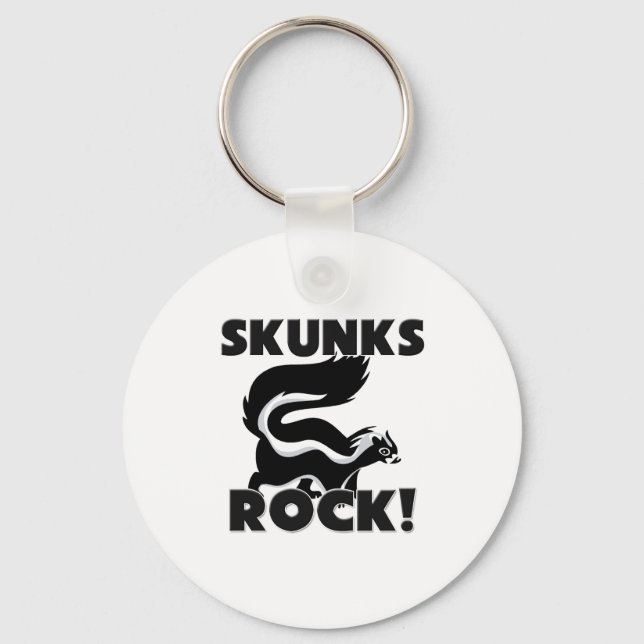 Porte-clés Skunks Rock (Recto)