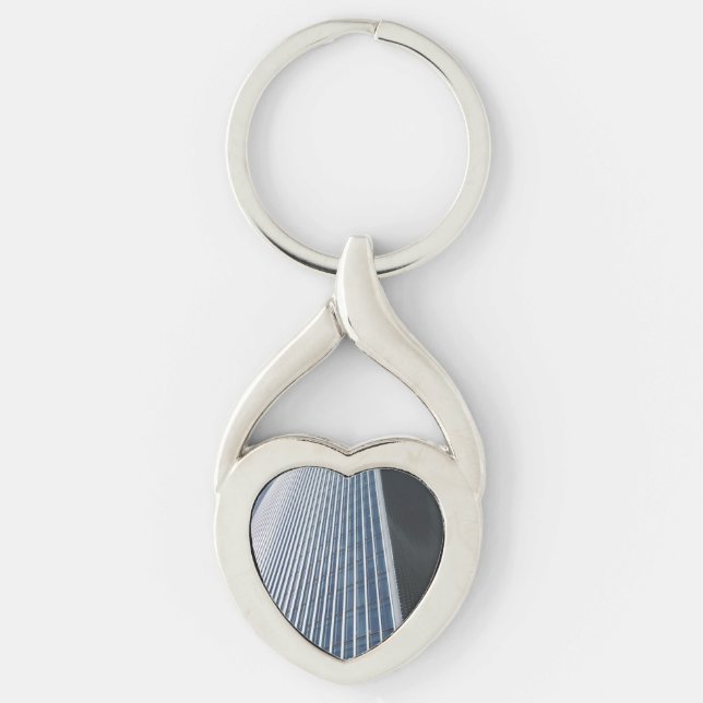 Porte-clés Sky Garden Front View Heart Keychain (Devant)